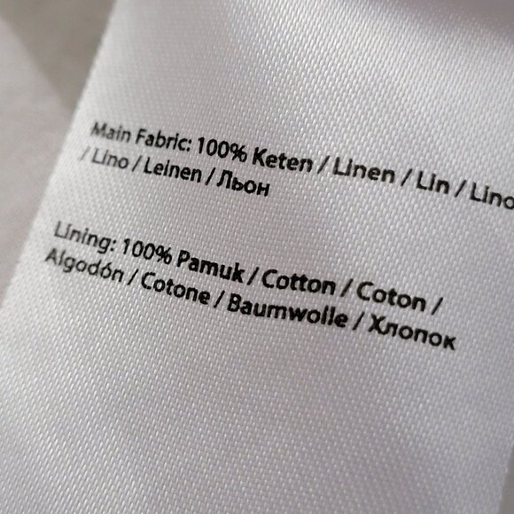 Anthropologie The Tobie Linen Shirt Dress Womens S Midi Vintage Charming Basic - Picture 6 of 8